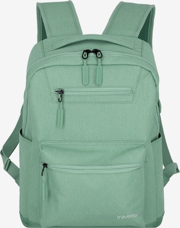 TRAVELITE Backpack 'Kick Off' in Green: front