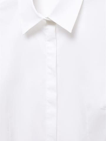 Bluză 'SOFIA' de la MANGO pe alb