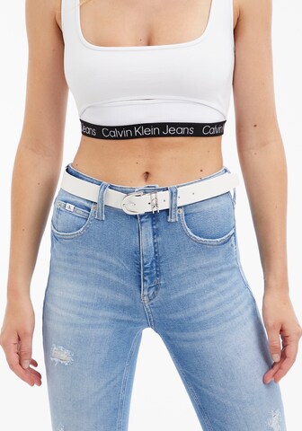 Calvin Klein Belt in White: front