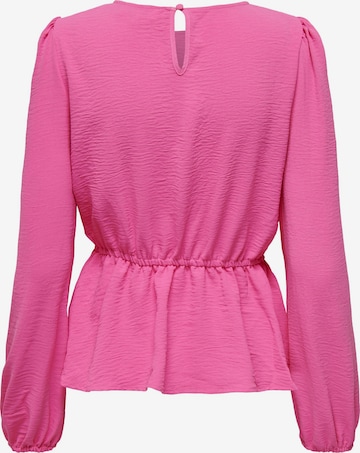 ONLY Bluse 'Mette' in Pink