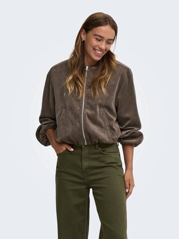 Veste mi-saison 'JDYALBA' JDY en marron : devant