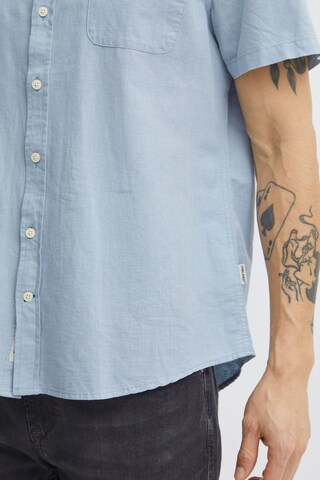 BLEND Regular fit Button Up Shirt in Blue