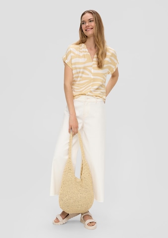 s.Oliver Blouse in Beige