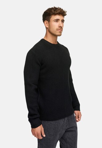 INDICODE JEANS Trui 'INPeace' in Zwart