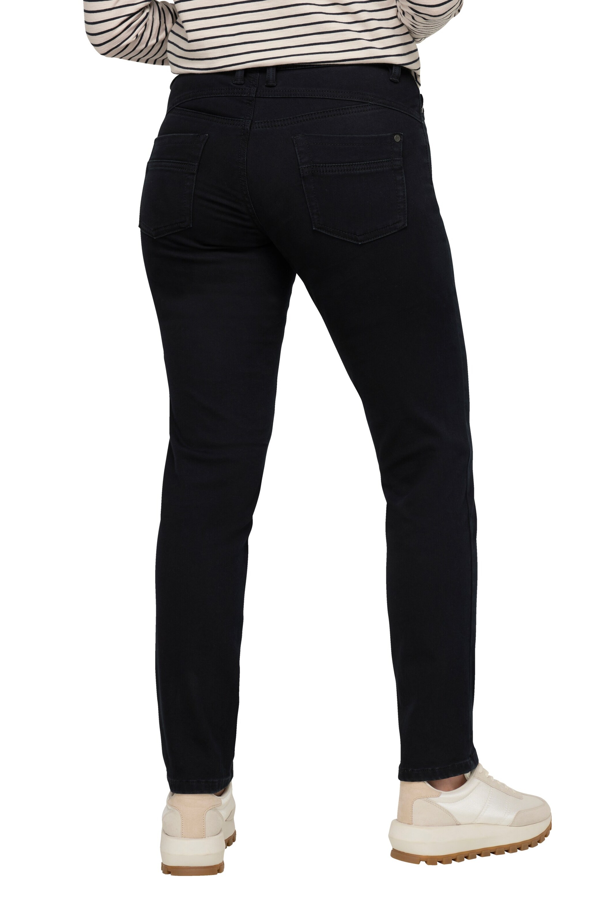 LAURASØN Slimfit Jeans in Blauw