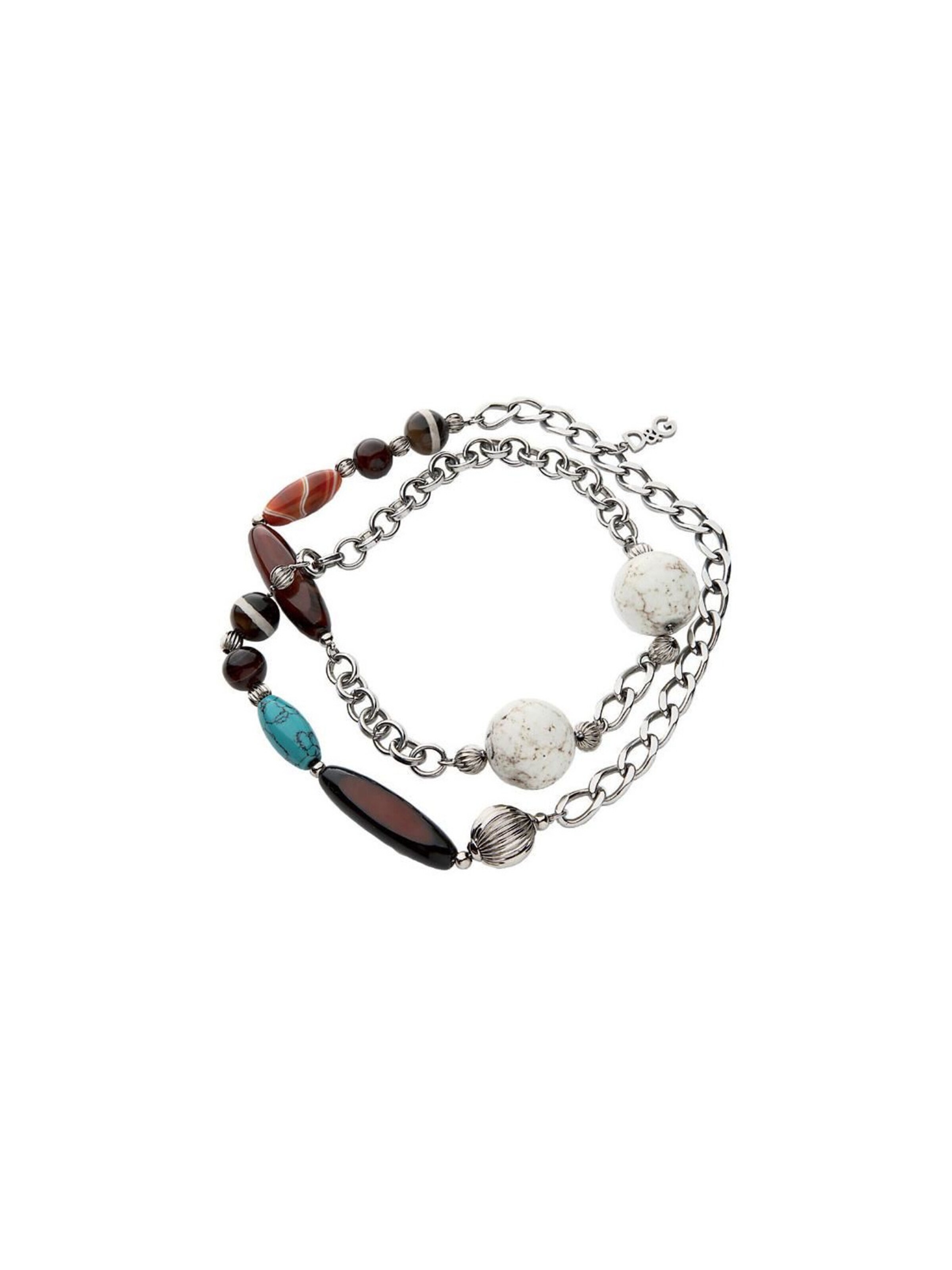 D&G Kette 'Damencollier Edelstahl - DJ0855'‌‌‌‌‌ in Silber: Vorderseite