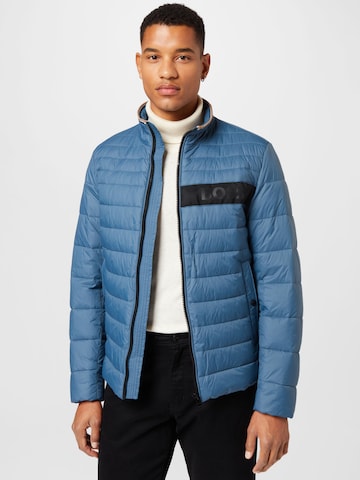 BOSS Between-season jacket 'Darolus' in Blue: front