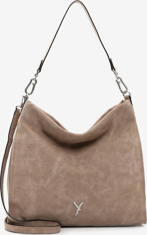 Suri Frey Crossbody Bag in Beige: front