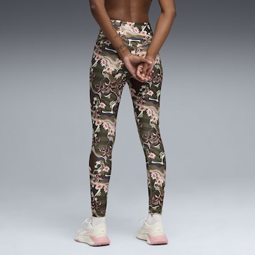 PUMA Skinny Sporthose 'League' in Grün