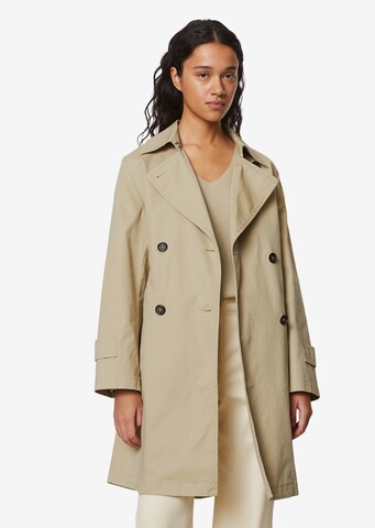 Marc O'Polo Between-Seasons Coat in Beige: front