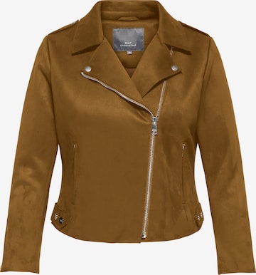 ONLY Carmakoma Between-Season Jacket in Brown: front