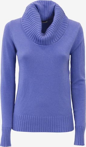 Pullover di Influencer in blu: frontale