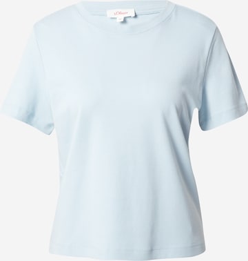 s.Oliver Shirt in Blauw: voorkant