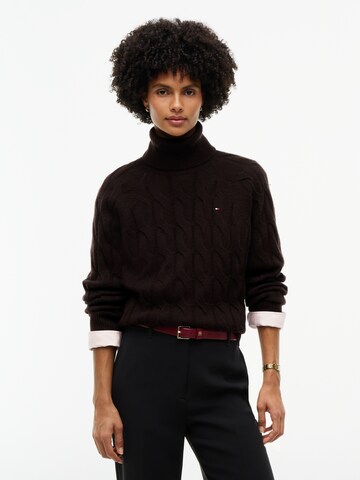 TOMMY HILFIGER - Jersey en marrón: frente