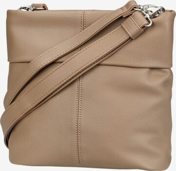 ZWEI Crossbody Bag 'Mademoiselle' in Brown: front