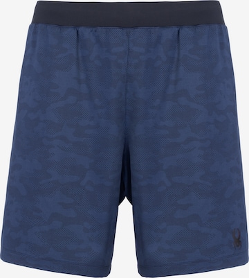 Spyder Sportbroek in Blauw: voorkant