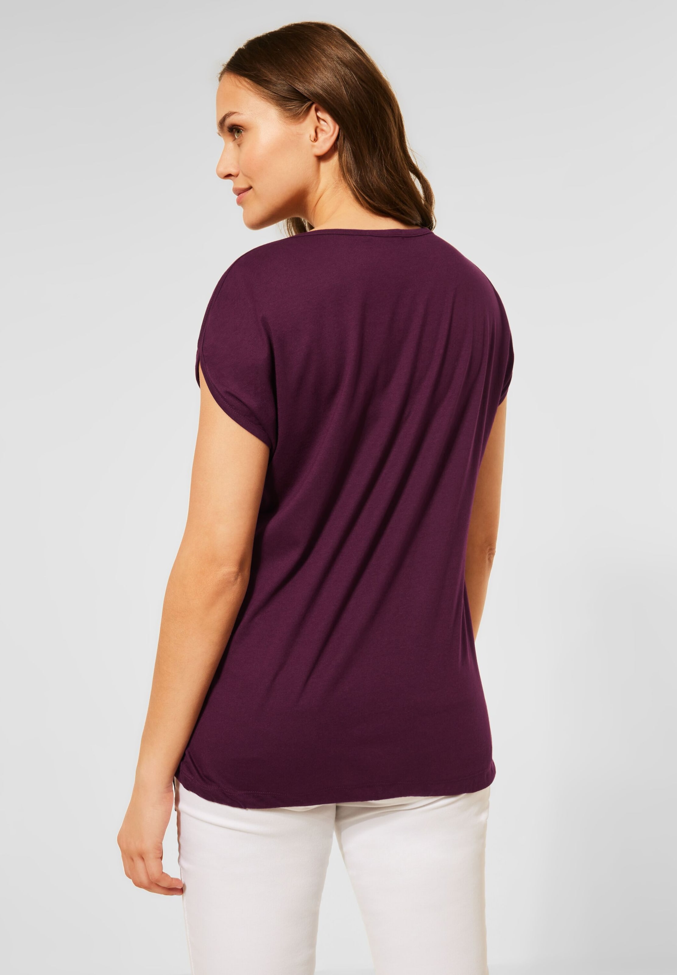 Frauen Shirts & Tops CECIL T-Shirt in Beere - CI62849 Frauen Shirts & Tops CECIL T-Shirt in Beere - CI62849
