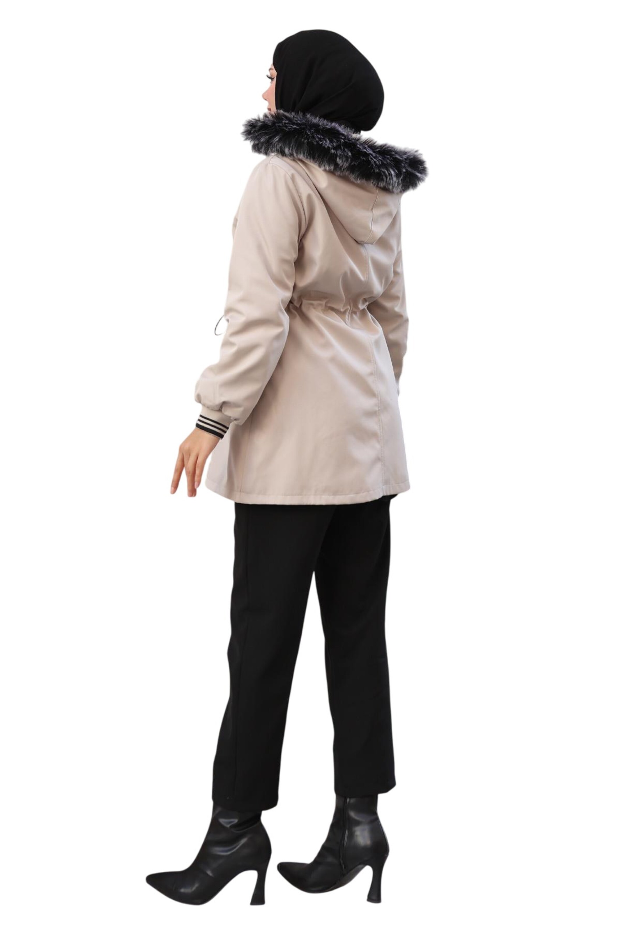 MODAMIHRAM Parka in Beige