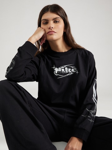 Nike Sportswear Shirt 'DANCE' in Black