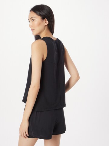 NIKE Sporttop in Schwarz