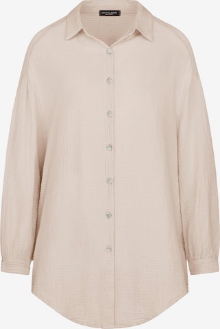 SASSYCLASSY Bluse in Beige: Vorderseite