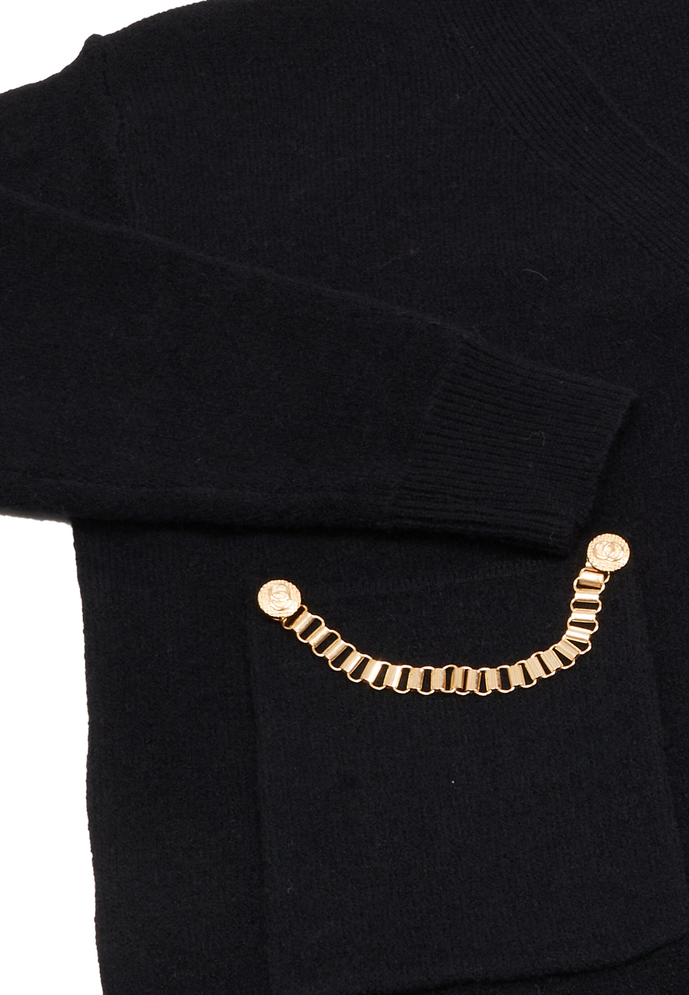 caissa Strickjacke in Schwarz