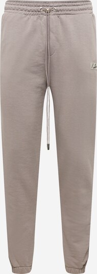 Pantaloni The Couture Club pe gri taupe, Vizualizare produs