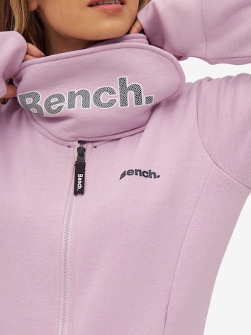 BENCH Sweatjacke 'Haylo' in Pink