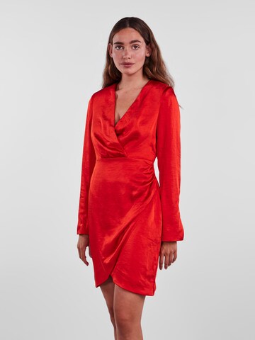 Y.A.S Obleka 'Sannie' | rdeča barva: sprednja stran