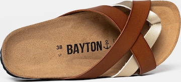 Bayton - Sapato aberto 'Alava' em castanho