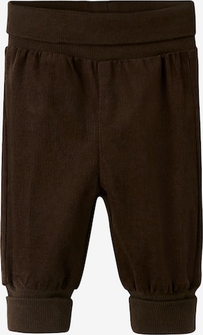 NAME IT - Tapered Pantalón en marrón: frente