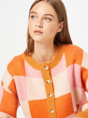 FRNCH PARIS Knit Cardigan 'RUBY' in Pink