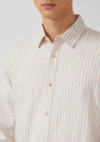 s.Oliver Regular Fit Hemd in Beige