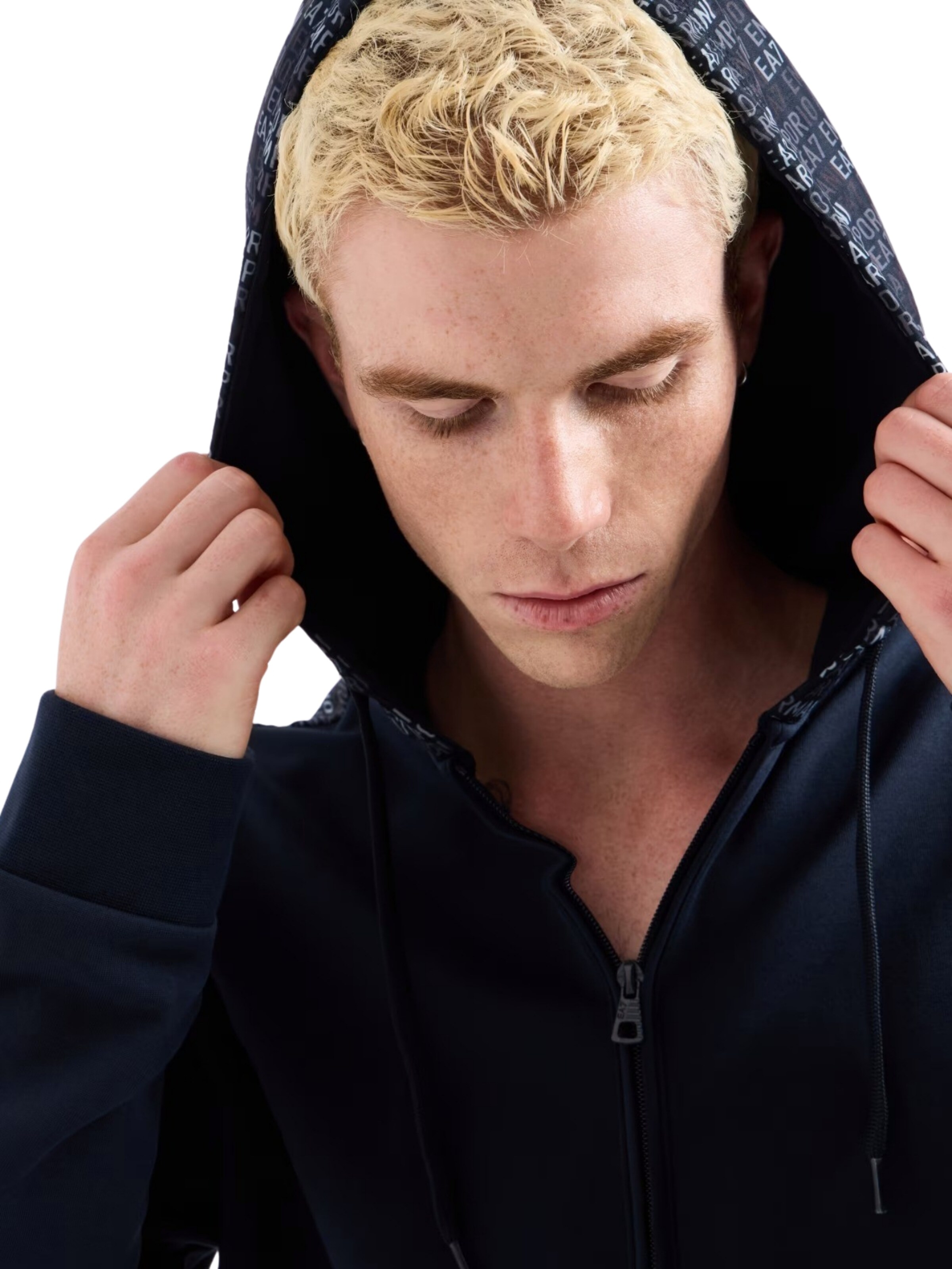 EA7 Emporio Armani Sweat jacket in Blue