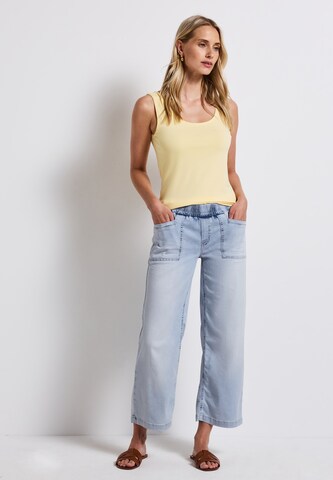 STREET ONE Loosefit Jeans in Blau