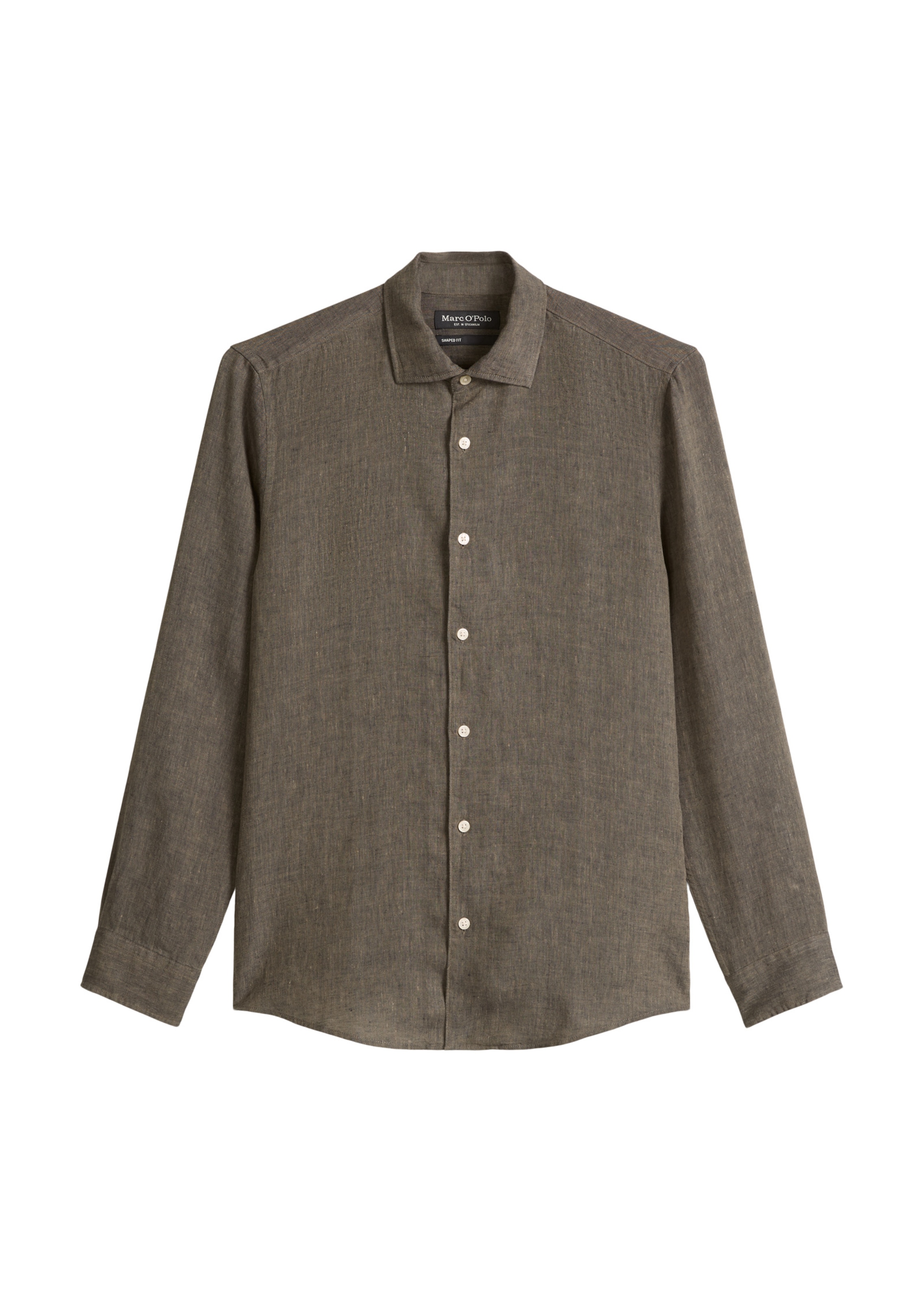 Marc O'Polo Regular fit Button Up Shirt in Blue: front