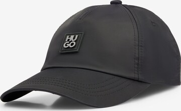 HUGO Cap 'Jude' in Black: front