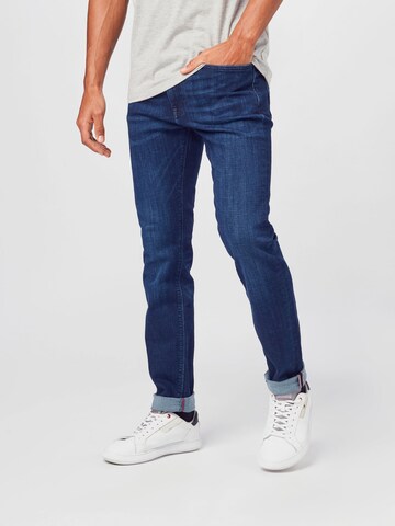 Coupe slim Jean 'Bleecker' TOMMY HILFIGER en bleu : devant