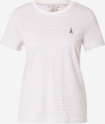 ESPRIT T-shirt i lila: framsida