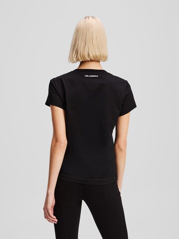 T-shirt 'Rue St-Guillaume' Karl Lagerfeld en noir