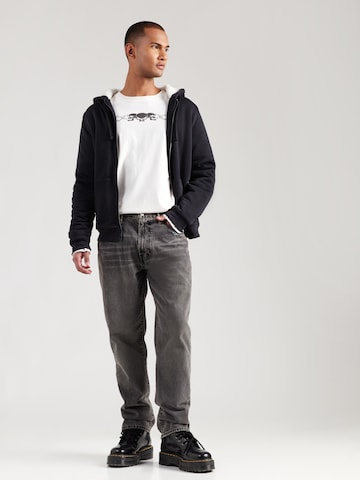 BLEND Zip-Up Hoodie 'BHFERA' in Black