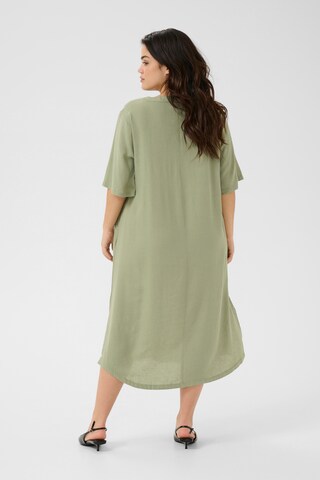 KAFFE CURVE Kleid 'Mille' in Grün