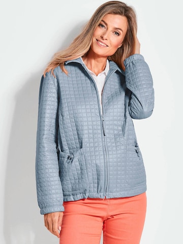 Goldner Jacke in Blau: Vorderseite