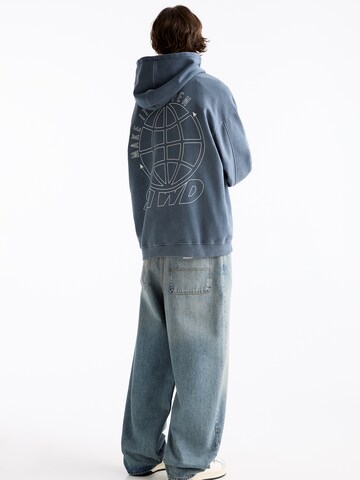 Pull&Bear Sweatshirt in Blau