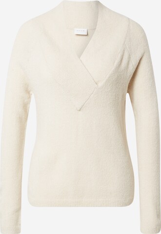VILA Sweter 'MADELIA' w kolorze beżowy: przód