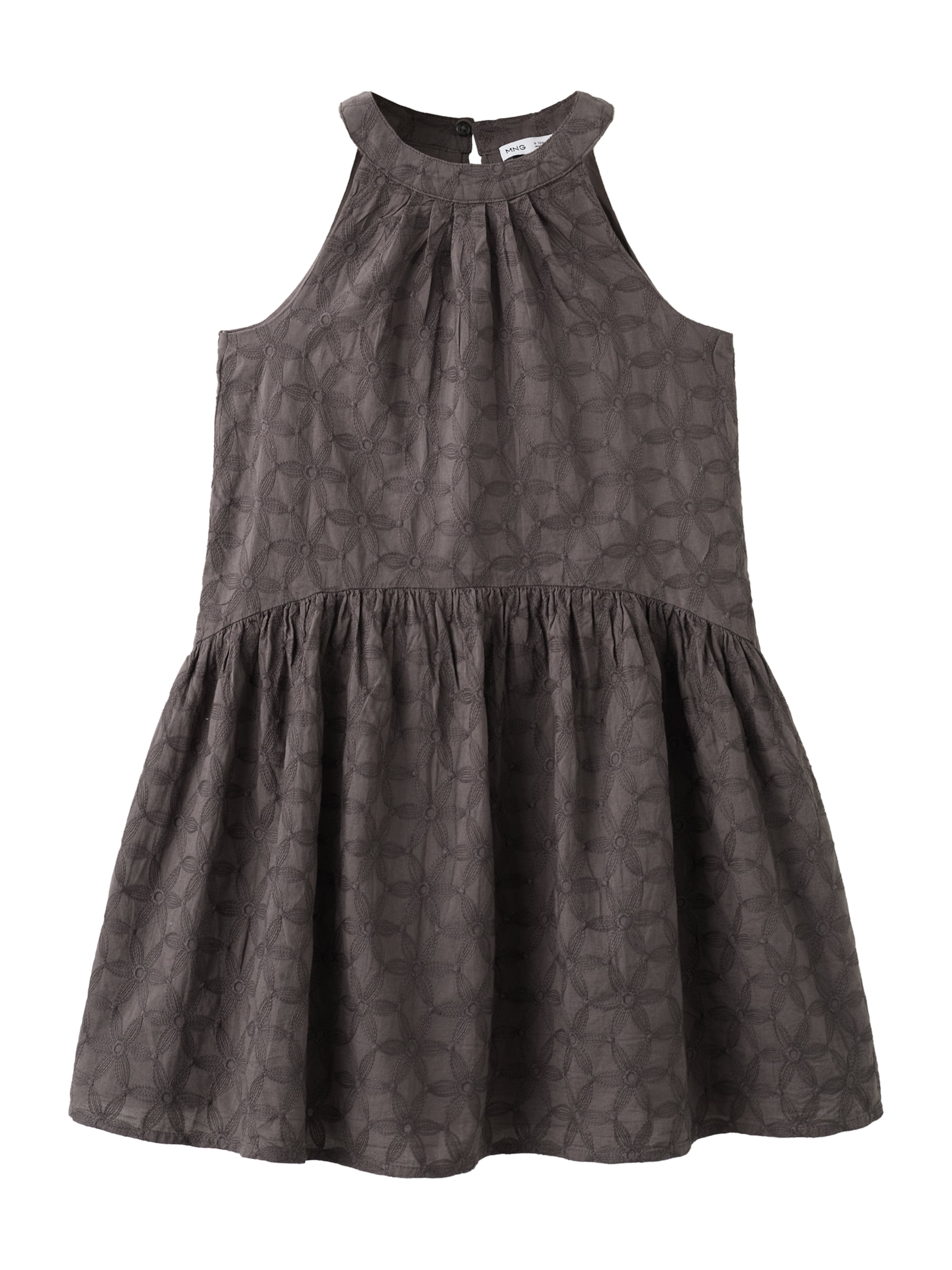 MANGO KIDS Dress 'Zoe' in Brown: front