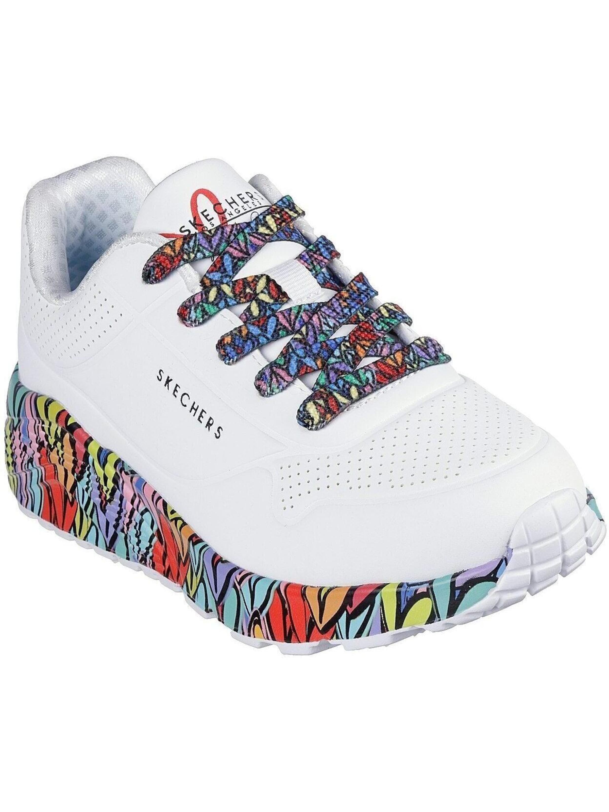 Scarpa sportiva 'Uno Lite-subtle Love' di SKECHERS in bianco