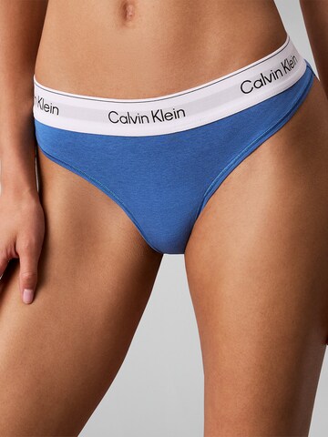 Calvin Klein Underwear String in Blau