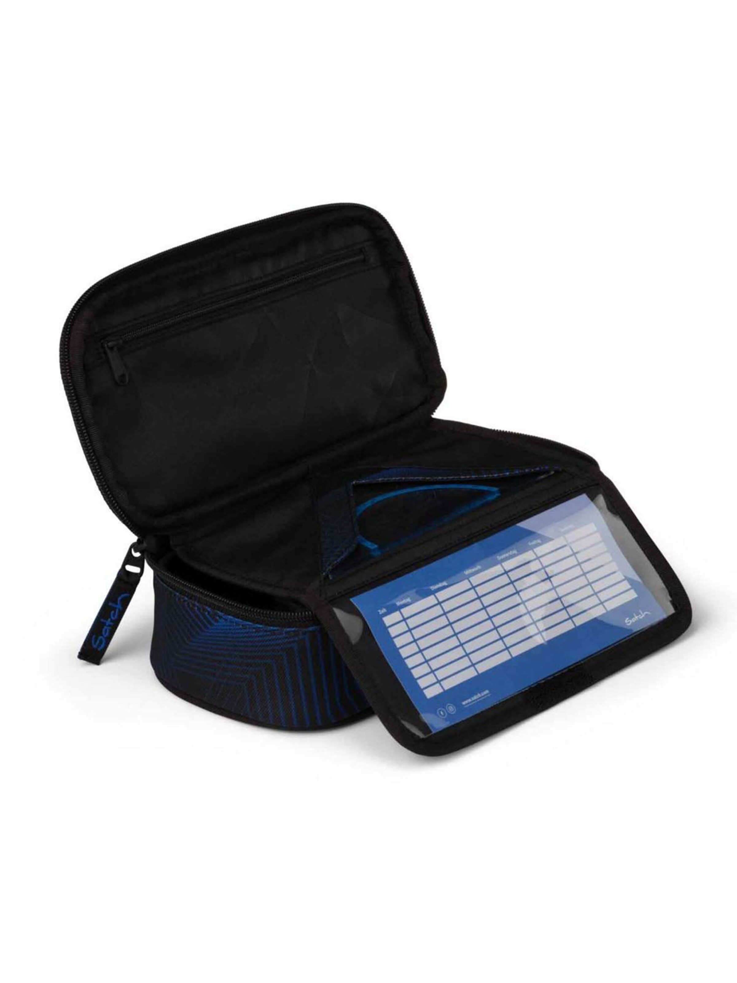 Satch Backpack 'Pack Schulrucksack Set 3tlg' in Blue