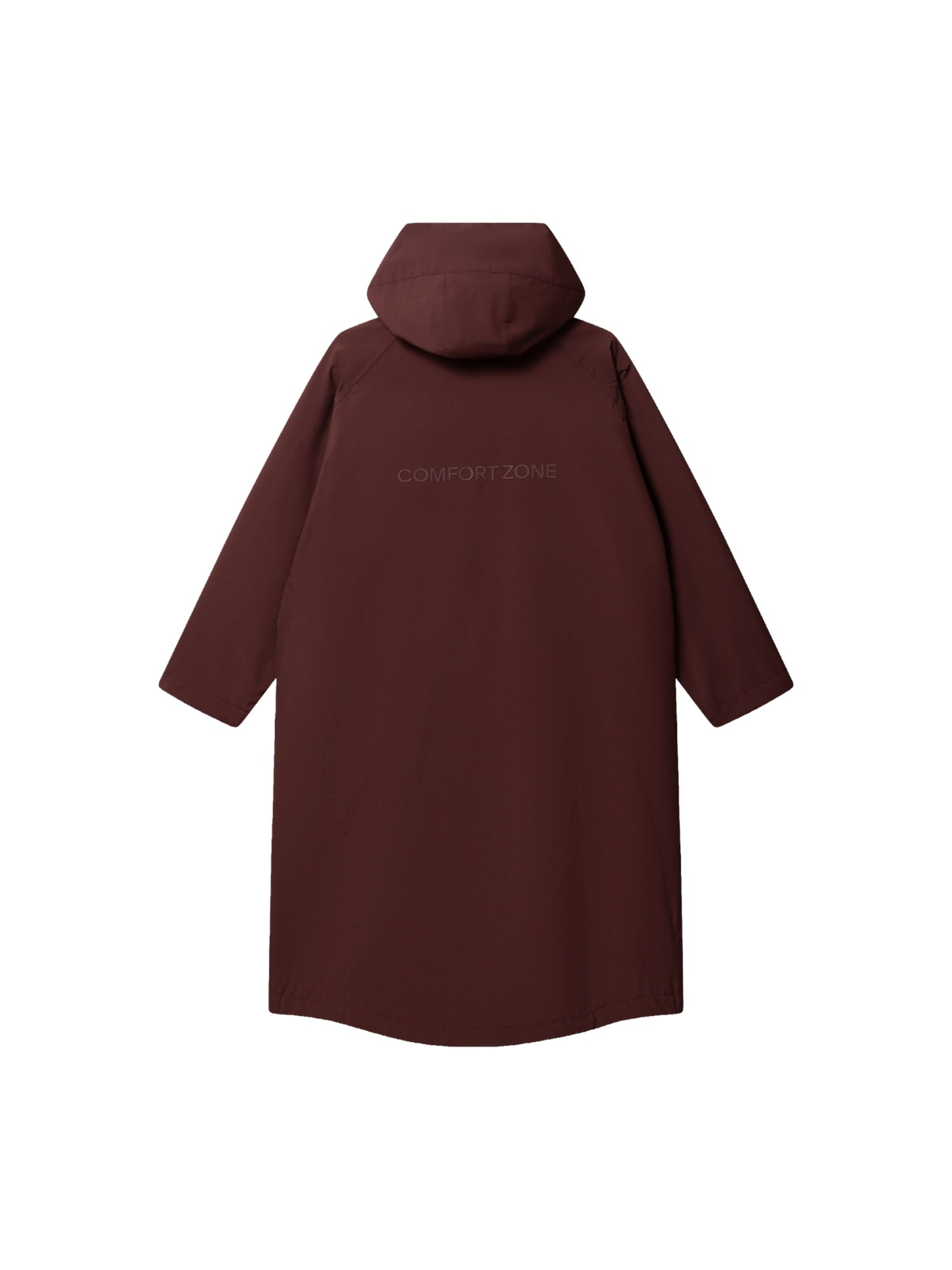 Kubota Overgangsparka 'Kubota Women's Oversized Rainjacket Waterproof Parka' i rød